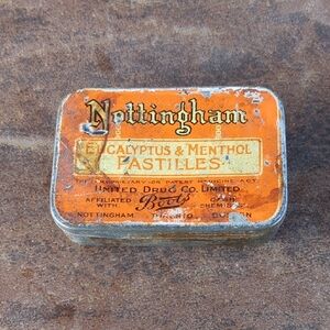 Nottingham Eucalyptus & Menthol Pastilles Tin
